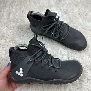 Vivobarefoot Magna Trail II FG in Obsidian Black Women's Size EU 37 US 7